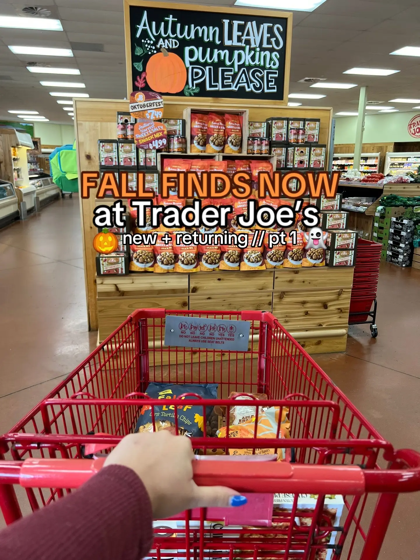 #traderjoes #traderjoesfinds #traderjoesmusthaves #falltreats #pumpkinspice 
