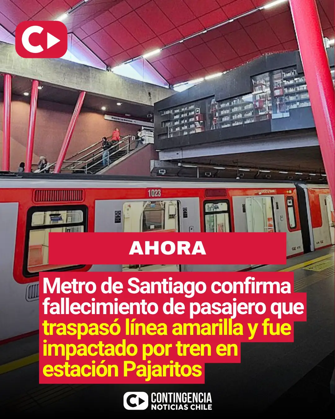 Una persona falleció durante la mañana de este miércoles luego de ser impactada 