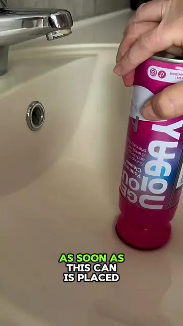 A simple-looking spray that turns into powerful foam to help clean clogged and d