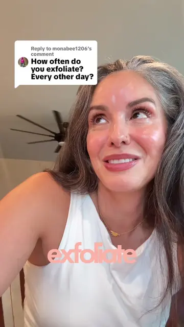 Replying to @monabee1206 How often do I exfoliate? Who the hell cares? 😂 But ap