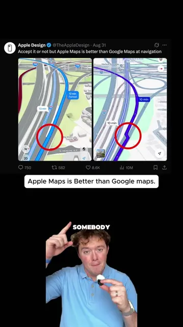 Apple Maps Is BETTER Than Google Maps and It’s Not Close 👀 Wait Until the End… 
