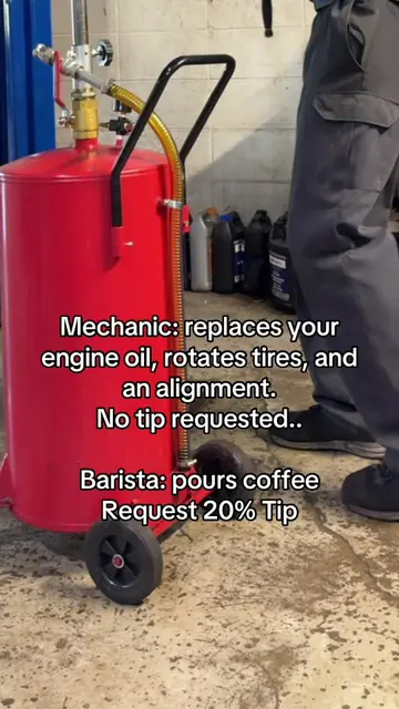Should i ask for a tip? #georgyeporgie #shoplife #mechanic #technician #repairsh