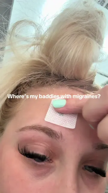 Live laugh migraines 🧠 #migrainerelief #headache #migraine #headacherelief #pat
