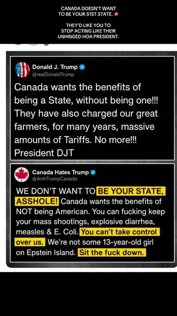 Canada would like to formally decline America’s unsolicited acquisition proposal