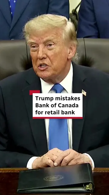 U.S. President Donald Trump implied the Bank of Canada was a commercial bank wit