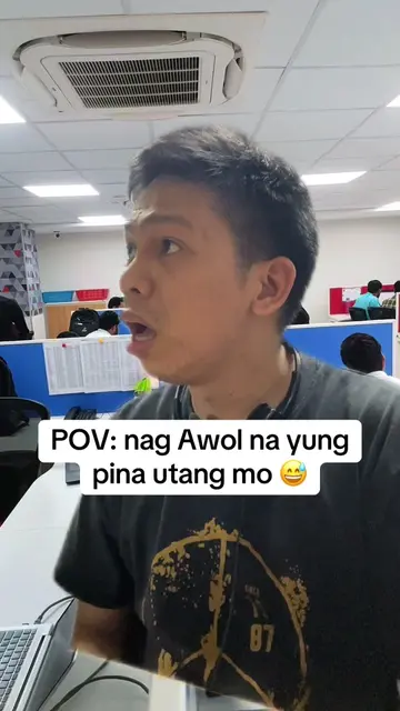 POV: nag Awol na yung pina utang mo 😅 #utang #bpo #callcenterlife #agent #newbi