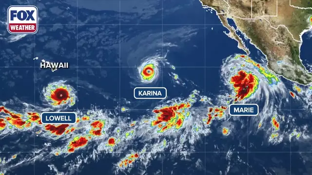PACIFIC ACTIVITY 🌀: The Pacific is awake and active as two hurricanes and a tro
