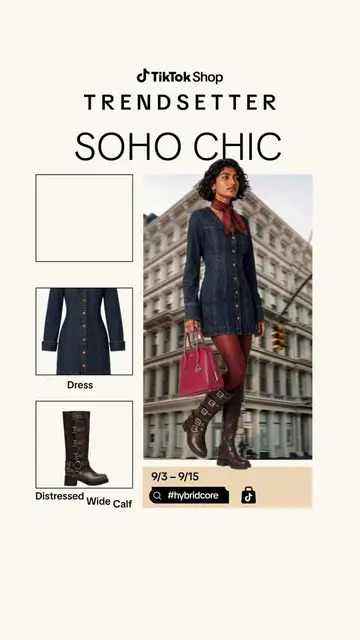 Nail the Soho Chic trend with these curated Hybrid Core looks. Shop these sets f