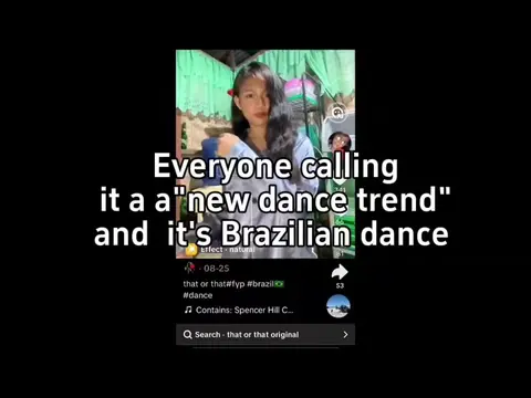 Brazilian dance doesn't even fit that song🤢💔 (just search that or that) hate m