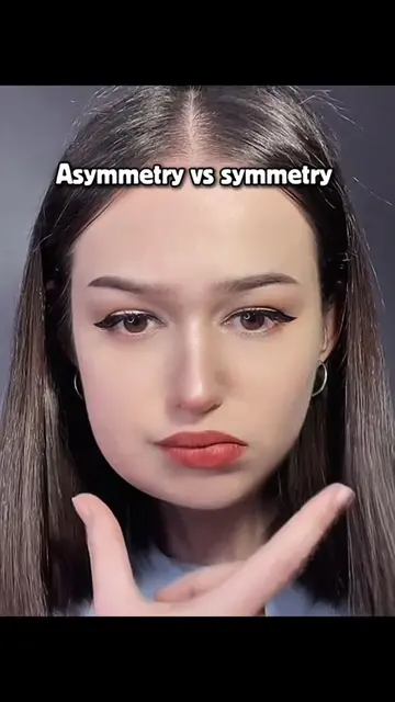 symmetrical face filter tutorial. mask filter for face Asymmetry vs Symmetry🤩✨�