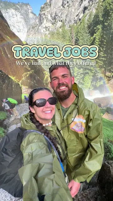 Travel jobs we’ve had & what they offered us 💰🗺️🚐💨 #travel #traveltiktok #tr