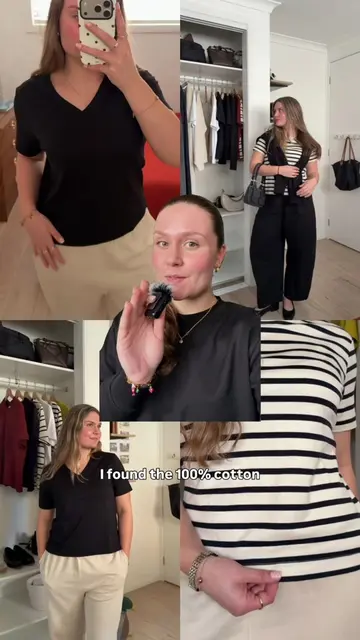 I’ve found the 100% cotton tees that are going to elevate your capsule wardrobe!
