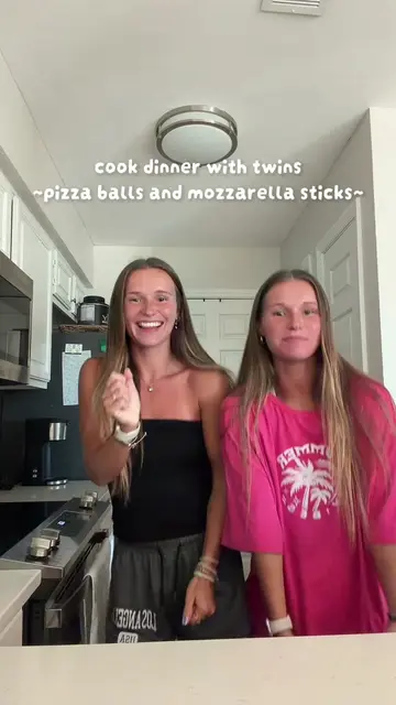 more entertaining than cooking  #funny #cooking #pizza #twins 