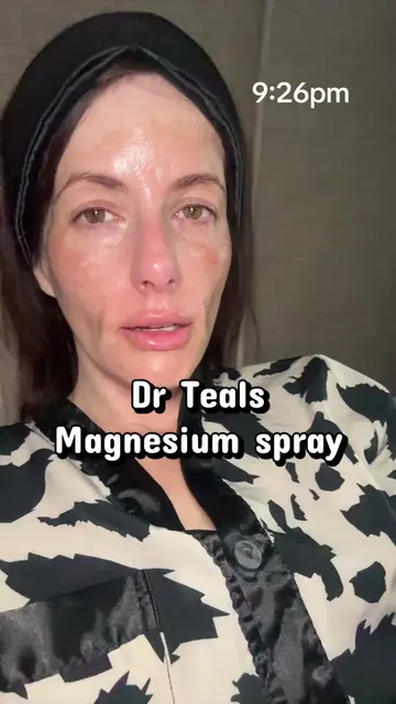 Update: Dr Teal’s Magnesium Spray had me fighting for my life… against sleep 😂�