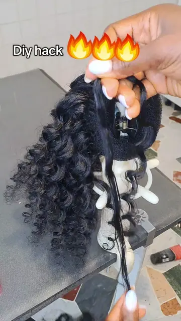 Check this out for your next diy hack #diyhack #hairhack #beautyhack #beautytric