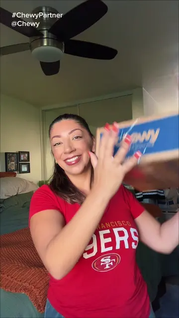 In this house, we all root for the same team… no exceptions 🏈 🐾 #ChewyPartner 