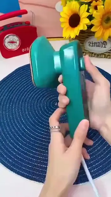 Title: 👔⚡ Mini Portable Steamer Iron – Wrinkles Gone! Description: Kapron ki wr