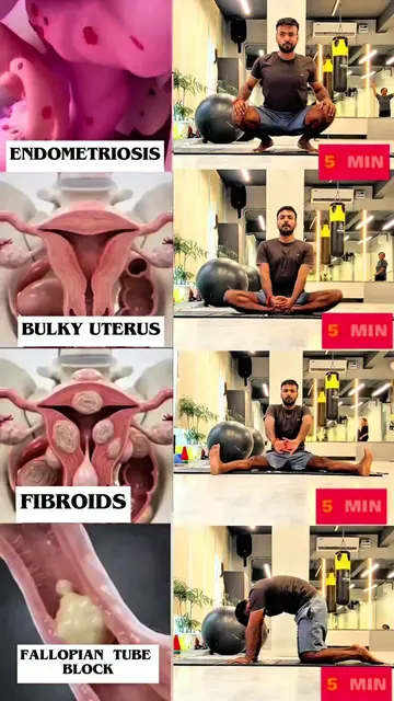 Pelvic tightness? 🚨  Try 2 minutes of gentle movement instead of forcing your b