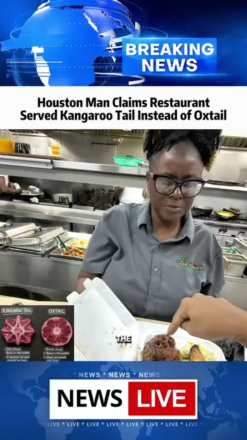 Houston Man Claims Restaurant Served Kangaroo Tail Instead of Oxtail#news #resta