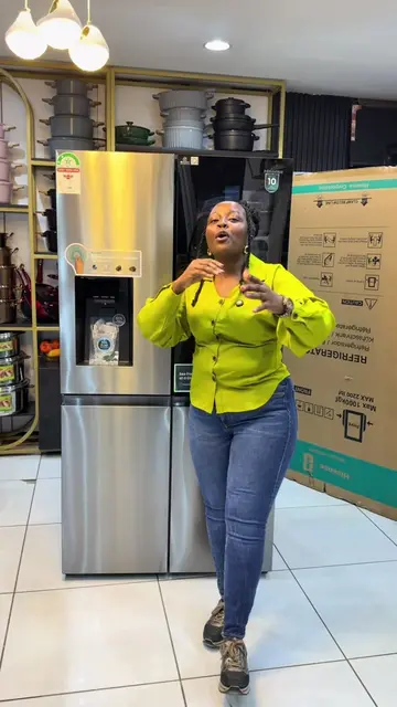 #glahpesuppliers #hisense4doorsfridge #fridgewithtransparentscreen #fridgewithic