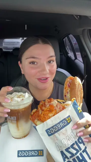 Greggs new Autumn menu!! 😍🍁✨ @Greggs uk #greggsnewmenu #greggsautumnmenu #pump