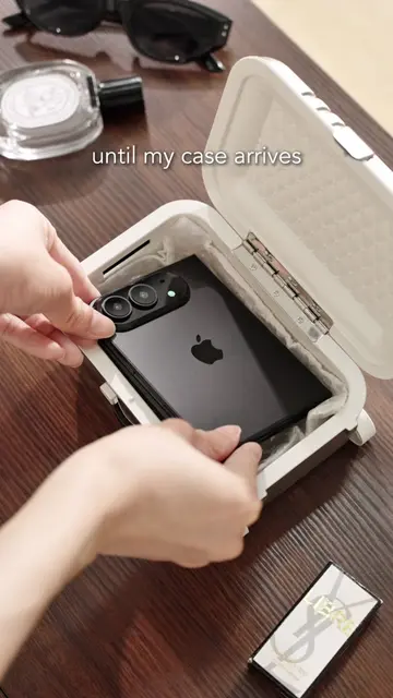 Anything to keep it from getting scratched before it even arrives 💀#Tech #iphon