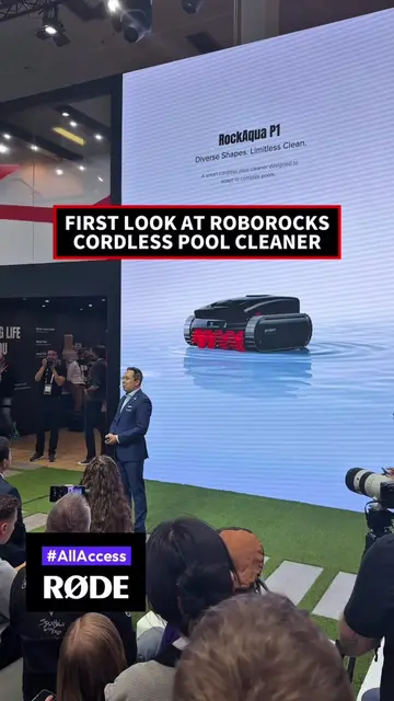 Roborock officially enters the robot pool cleaning market 🤖🏊 Made possible by 