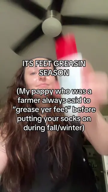 I can still smell the bag balm from childhood  #country #dryfeet #fall #fyp 