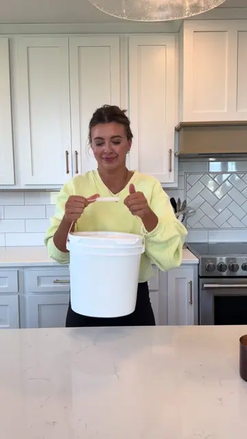 4 gallons of pickles. FOUR 
