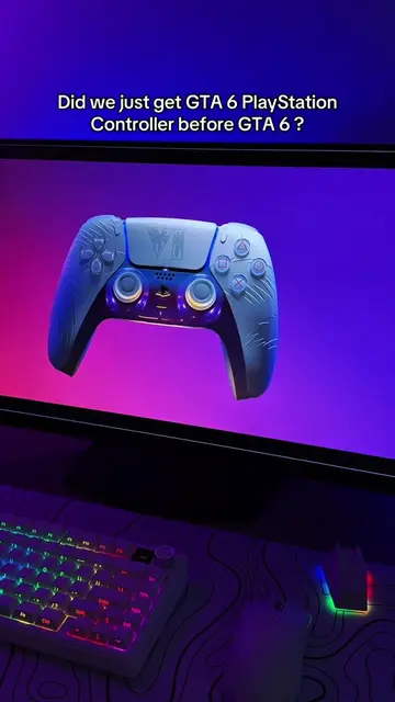 Official GTA 6 PlayStation Controller Before GTA 6? #playstation #gta6 #ps5  #ps