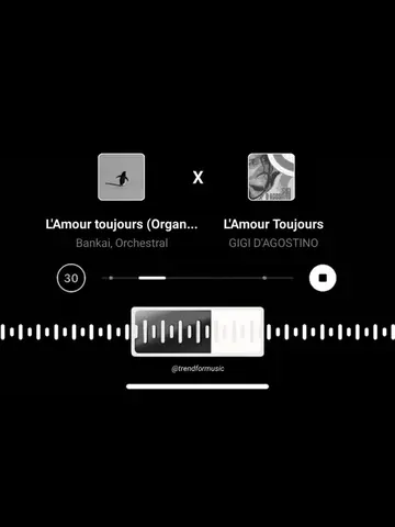 L'Amour toujours (Organ Orchestral) X L'Amour Toujours | dm for song promo 📩 #f