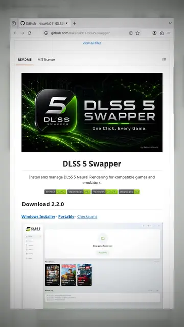 What if you could add modern DLSS to games that never shipped with it? Install D
