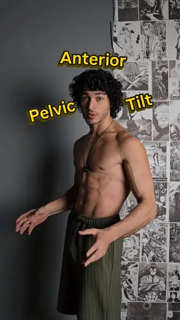 معظم الناس بتعاني من ال Lumbar Hyper Lordosis(Anterior Pelvic Tilt) وده بسبب الج