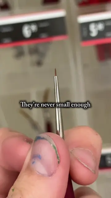They always get fuzzy😭 #artist #funny #relatable #paintbrush #artsupplies 