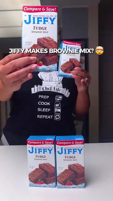 Jiffy really said, “Y’all thought we only made cornbread?” 😂🍫 I’m always down 