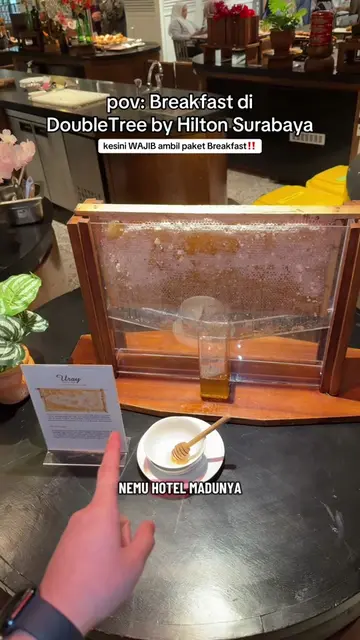 penasaran sama Breakfast VIRALnya di DoubleTree by Hilton Surabaya ⁉️ cek video 