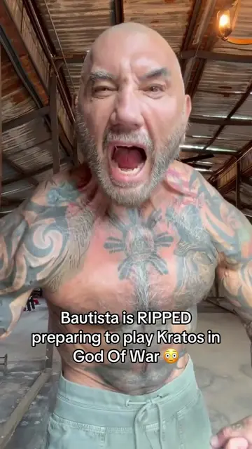 I hope this inspires you 💯 @Dave Bautista #bautista #godofwar #kratos #gym 