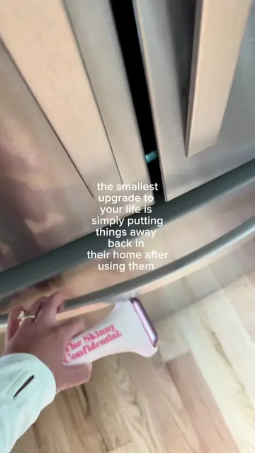 the one touch rule 🧚🏼 putting something away immediately or doing a task that 