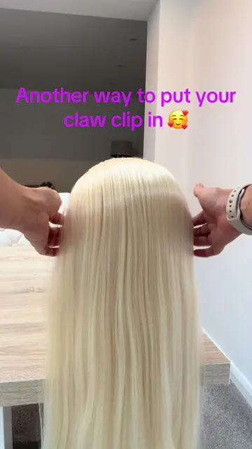 Claw clip hold ✅