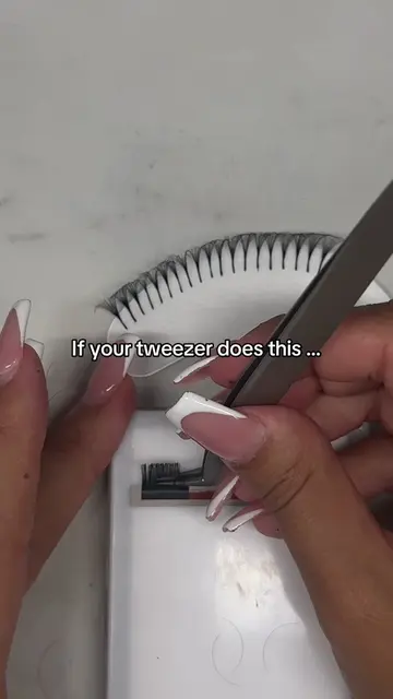 Your tweezers matter MORE than you think. 👀✨ The right pair can completely chan