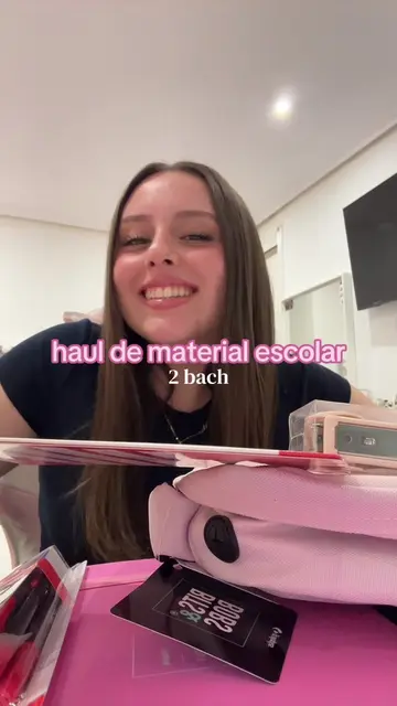 haul de material escolar con @Grafoplás 💗📚 (miiil gracias!!) #materialescolar 
