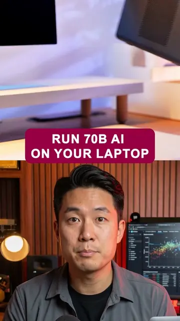 AirLLM enables running a 70-billion parameter AI model without a supercomputer. 