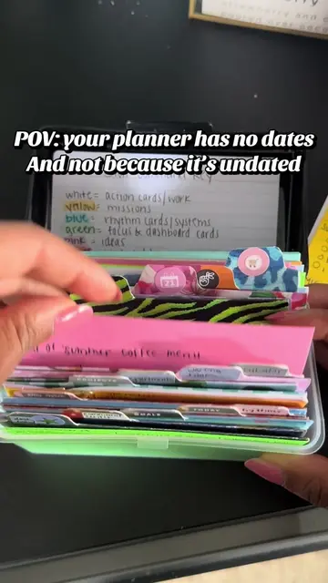 This is for all my creative minded people who think in projects #planner #creati