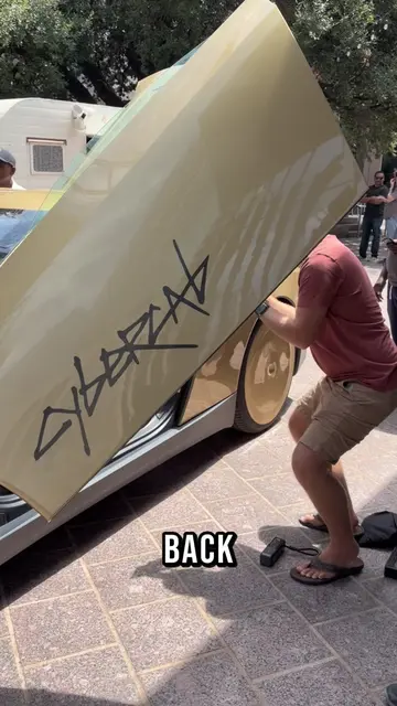 If you get locked in the trunk of the Tesla Cybercab this is how you get out #ca