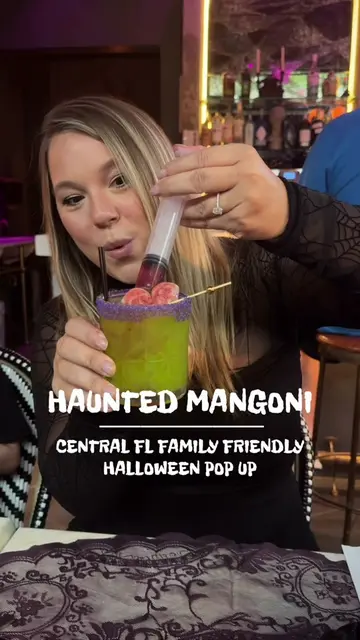 Haunted @Mangoni Italian Market Pizza is back on 9/5!!!  With brand new Hallowee