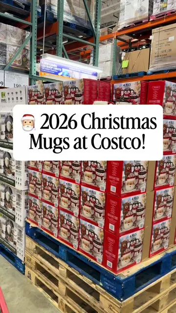 🎄☕️ Christmas Mugs at Costco! ☕️🎄 It may be early, but the holiday finds are a