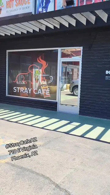 Welcome to Stray Cafe! Phoenix Arizona has never had a #DogCafe before, and we'r