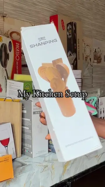 Set up my Kitchen with me. I am so happy I can gift myself all these kitchen ite
