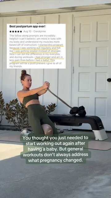 Full workouts 🖇️ in bio #abrehab #natalapp 