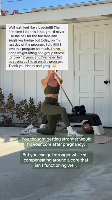 Getting stronger doesn’t automatically mean your core is functioning better. See